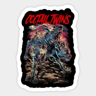 COCTAIL TWINS BAND Sticker